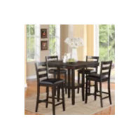 Sela 5 piece counter height solid wood dining online set